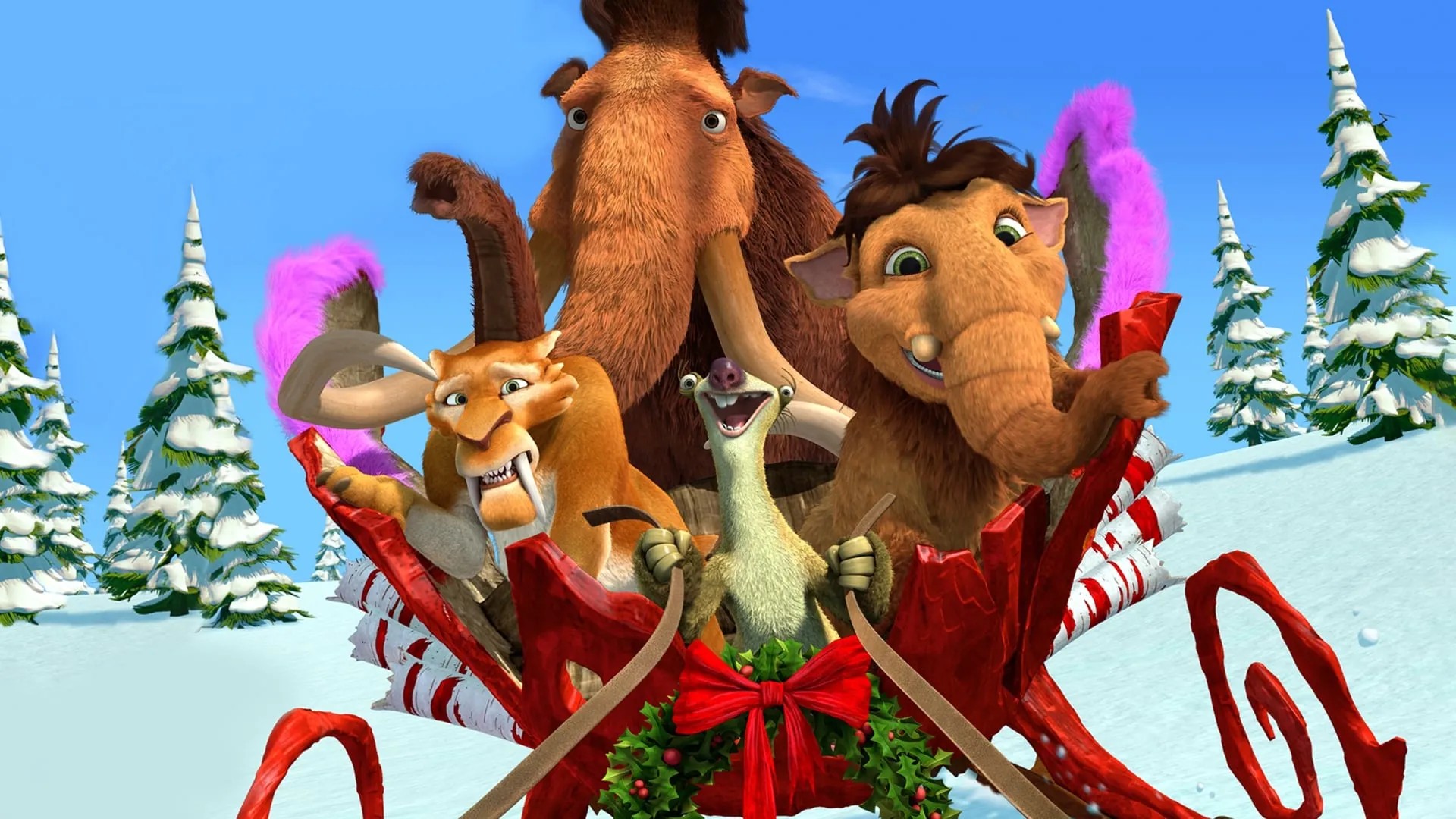 Illustration of Ice Age Christmas