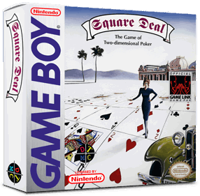 Square Deal: The Game of Two-Dimensional Poker - Box - 3D (North America) - 1016x998