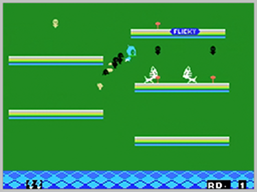 Flicky - Screenshot - Gameplay (World) - 256x192