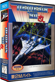 Nemesis '90 Kai - Box - 3D (Japan) - 500x745
