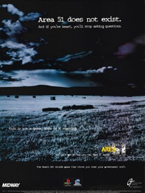 Area 51 - Advertisement Flyer - Front (United Kingdom) - 1658x2200