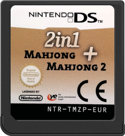 2 in 1: Mahjong + Mahjong Around the World - Cart - Front (Europe) - 517x564