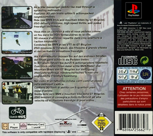 Courier Crisis - Box - Back (Europe) - 765x680
