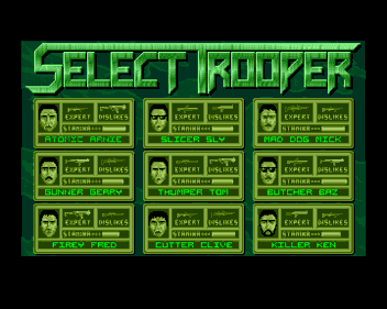 Arnie - Screenshot - Game Select (Europe) - 720x574