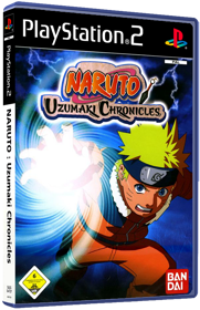Naruto: Uzumaki Chronicles - Box - 3D (Germany) - 567x878