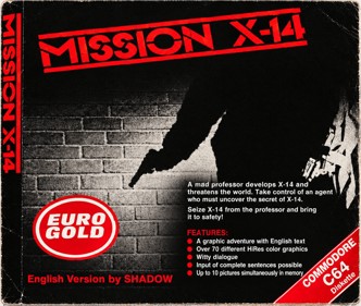 Mission X-14 - Box - Front - Reconstructed (World) - 1364x1153