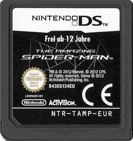 The Amazing Spider-Man - Cart - Front (Europe) - 768x812