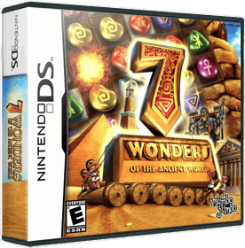 7 Wonders of the Ancient World - Box - 3D (North America) - 867x880