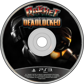 Ratchet: Deadlocked - Disc (North America) - 1500x1500