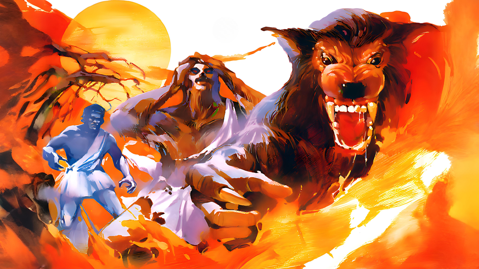 Illustration of Altered Beast
