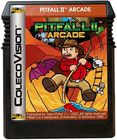 Pitfall II Arcade - Cart - Front (World) - 914x1092