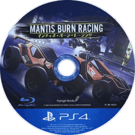 Mantis Burn Racing - Disc (Japan) - 803x806