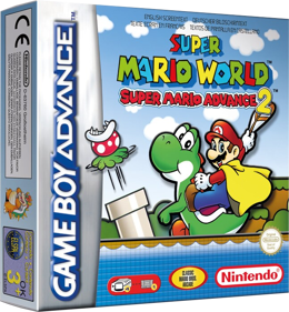 Super Mario Advance 2: Super Mario World - Box - 3D (Europe) - 644x695