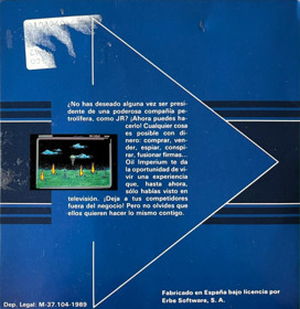Black Gold (Rainbow Arts Software) - Box - Back (Spain) - 1061x1093
