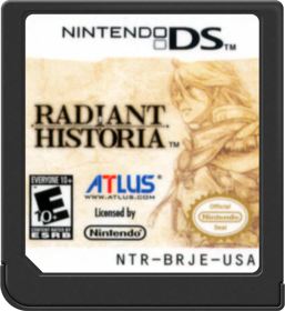 Radiant Historia - Cart - Front (North America) - 517x564
