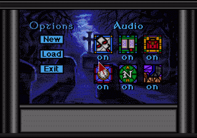 Dracula Unleashed - Screenshot - Game Select (World) - 640x448