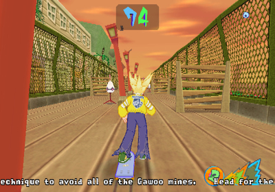 Yanya Caballista: City Skater - Screenshot - Gameplay (World) - 640x448