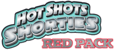 Hot Shots Shorties: Red - Clear Logo (North America) - 758x329