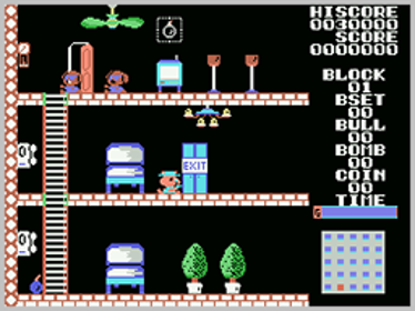 Bull And Mighty's - Critical Moment - Screenshot - Gameplay (World) - 256x192