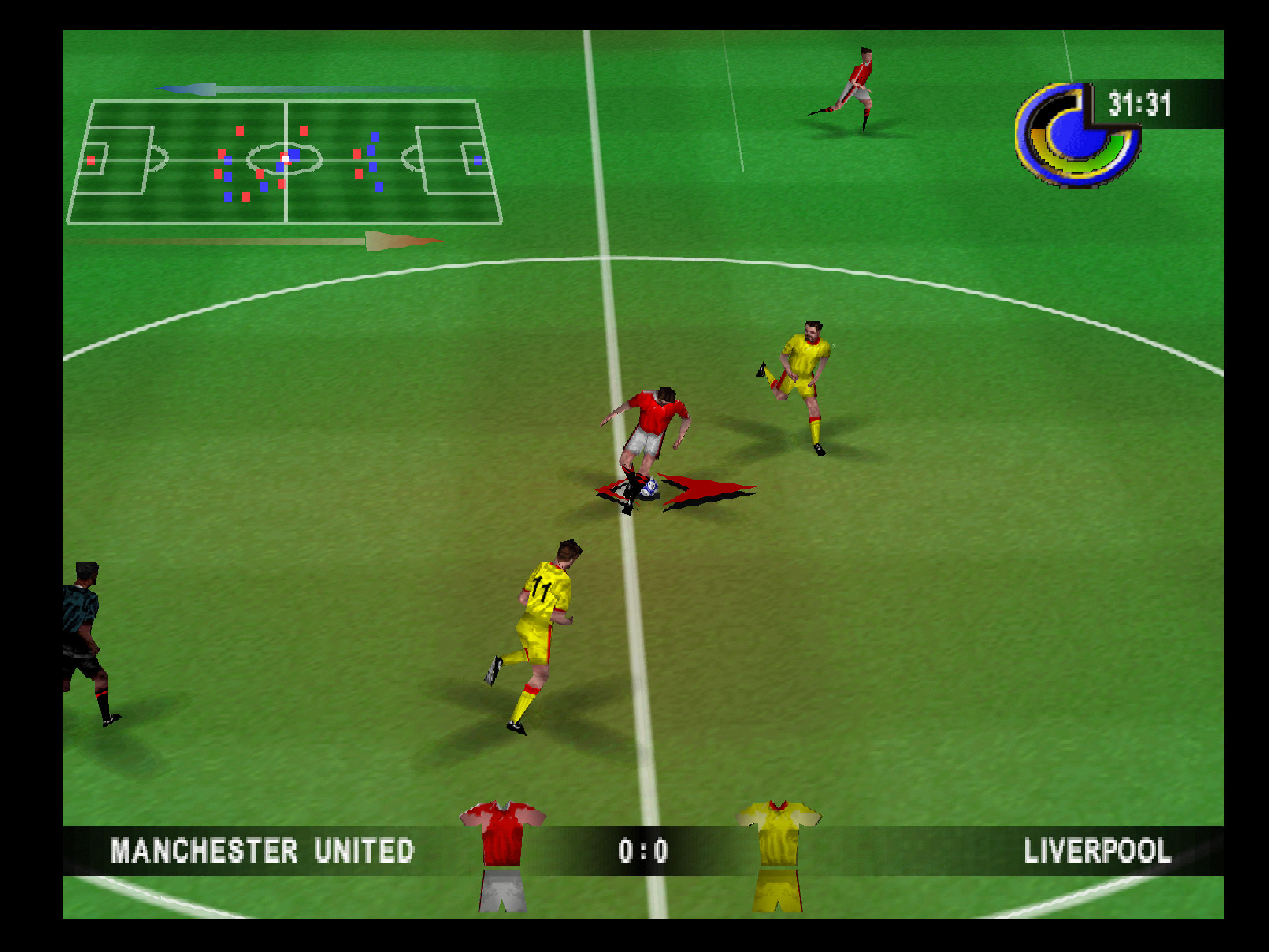 Illustration of Mia Hamm Soccer 64