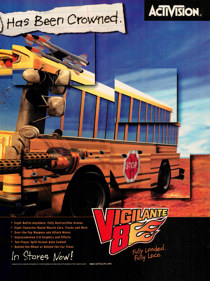 Vigilante 8 - Advertisement Flyer - Front (United States) - 1647x2200
