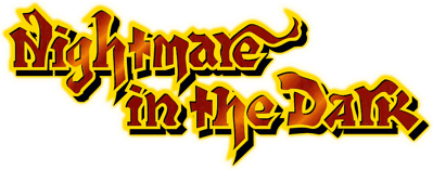 Nightmare in the Dark - Clear Logo (World) - 2400x944