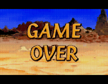 Cadillacs and Dinosaurs: The Second Cataclysm - Screenshot - Game Over (World) - 512x400