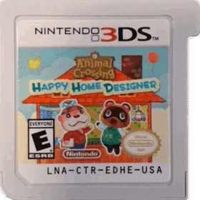Animal Crossing Happy Home Designer - Cart - Front (North America) - 605x606