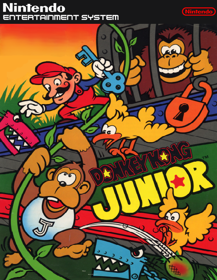 Donkey Kong Jr. - Fanart - Box - Front (World) - 500x646