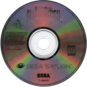 Mass Destruction - Disc (North America) - 1000x1000