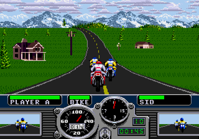 Road Rash - Screenshot - Gameplay (World) - 640x448