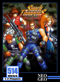 Shock Troopers: 2nd Squad - Fanart - Box - Front (World) - 788x1080