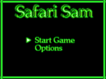 Safari Sam - Screenshot - Game Title (Europe) - 512x384