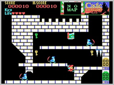 Castle Excellent - Screenshot - Gameplay (World) - 256x192