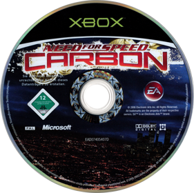 Need for Speed: Carbon - Disc (Germany) - 757x755
