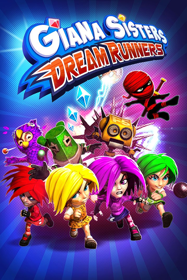 Giana Sisters: Dream Runners - Box - Front (World) - 600x900