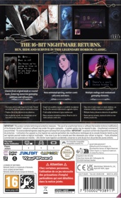 Clock Tower Rewind - Box - Back (Europe) - 1184x1939