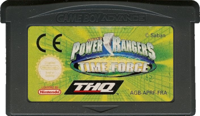 Power Rangers: Time Force - Cart - Front (France) - 702x408