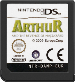 Arthur and the Revenge of Maltazard - Cart - Front (Europe) - 517x564