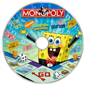 Monopoly: SpongeBob SquarePants Edition - Fanart - Disc (World) - 1254x1254