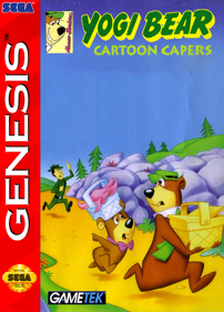 Yogi Bear: Cartoon Capers - Fanart - Box - Front (North America) - 1510x2100