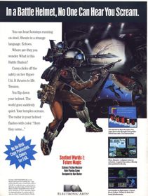 Sentinel Worlds I: Future Magic - Advertisement Flyer - Front (North America) - 602x800