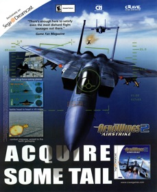 AeroWings 2: Airstrike - Advertisement Flyer - Front (North America) - 2120x2600