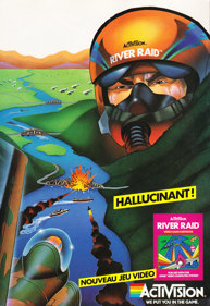 River Raid - Advertisement Flyer - Front (France) - 1100x1600