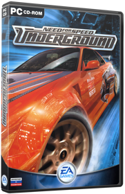 Need for Speed: Underground - Box - 3D (Russia) - 930x1440
