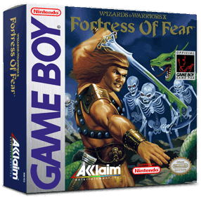 Wizards & Warriors X: Fortress of Fear - Box - 3D (North America) - 1016x998