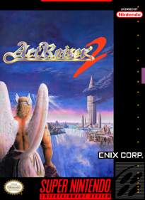 ActRaiser 2 - Fanart - Box - Front (North America) - 1534x2100
