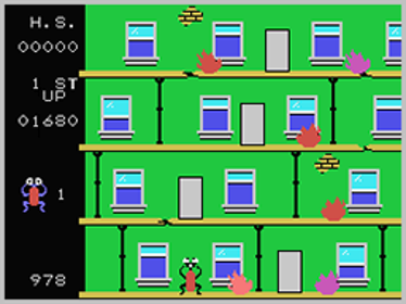Frantic Freddy - Screenshot - Gameplay (North America) - 256x192