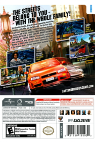 Cruis'n - Fanart - Box - Back (North America) - 848x1264