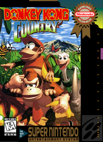 Donkey Kong Country - Fanart - Box - Front (North America) - 1534x2100